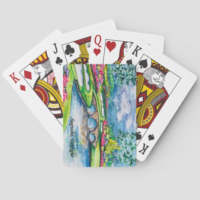 Augusta 2025 Playing Cards (Back)