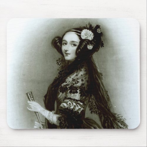 Augusta Ada Byron  Countess of Lovelace Mouse Pad