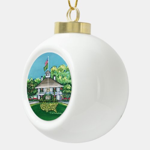 Augusta Clubhouse Ornament