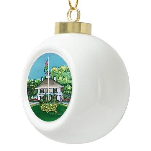 Augusta Clubhouse Ornament
