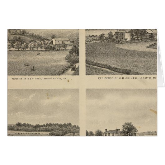 Augusta County residences Cards (Front Horizontal)
