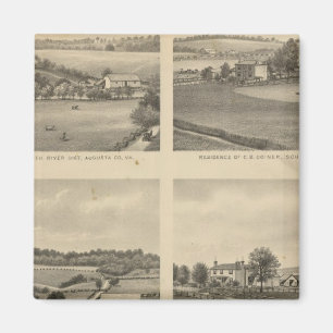 Augusta County residences Magnet