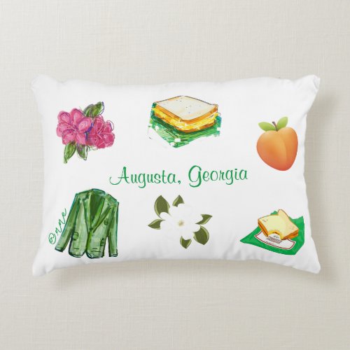 Augusta Faves Accent Pillow