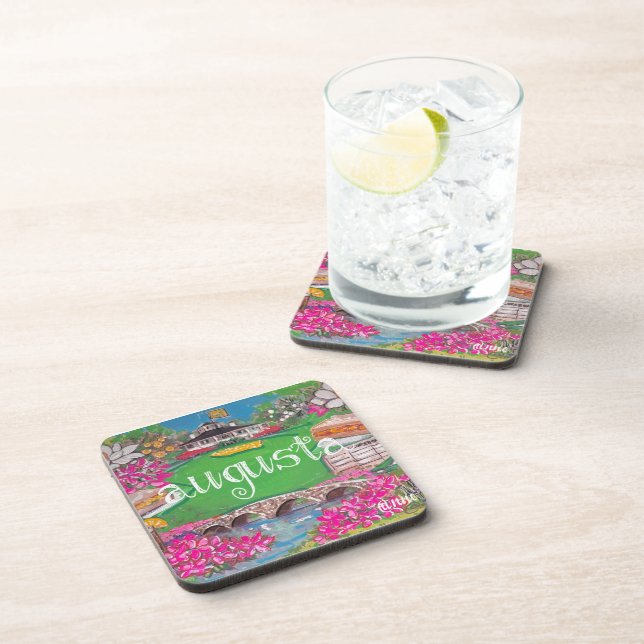 Augusta, Georgia Beverage Coaster (Right Side)