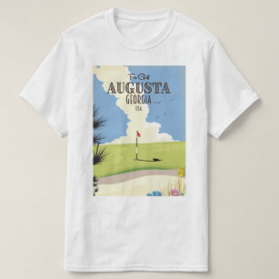 Augusta Georgia Golf Poster T-Shirt