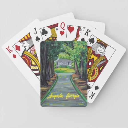 Augusta Georgia Poker Cards