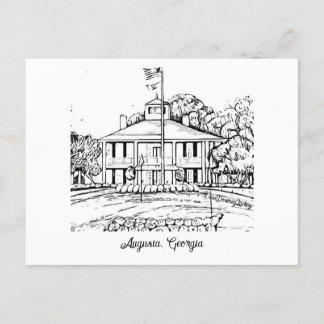 Augusta, Georgia Postcard