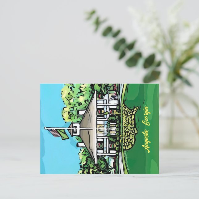 Augusta, Georgia Postcard (Standing Front)