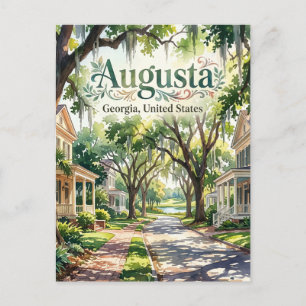 Augusta, Georgia, United States Georgia Postcard
