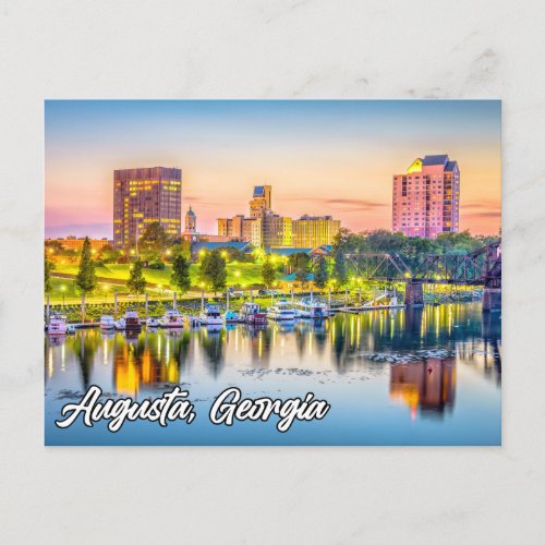 Augusta Georgia United States Postcard
