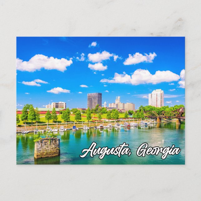 Augusta, Georgia, USA Postcard (Front)
