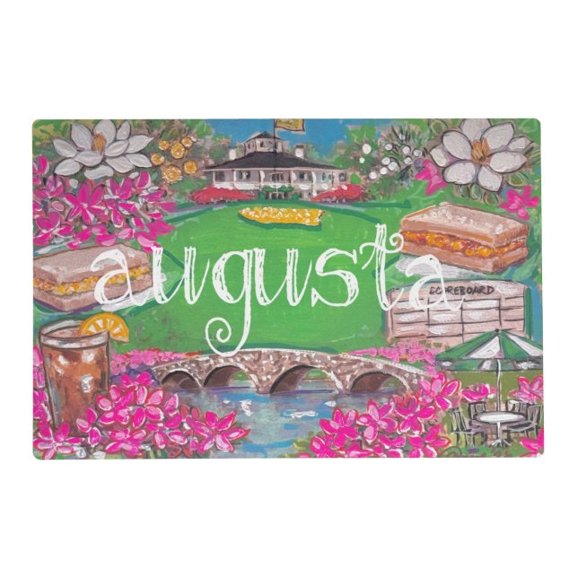 Augusta: Home Sweet Home Placemat (Front)