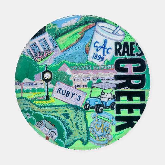 Augusta in Color Coaster Set (Single)