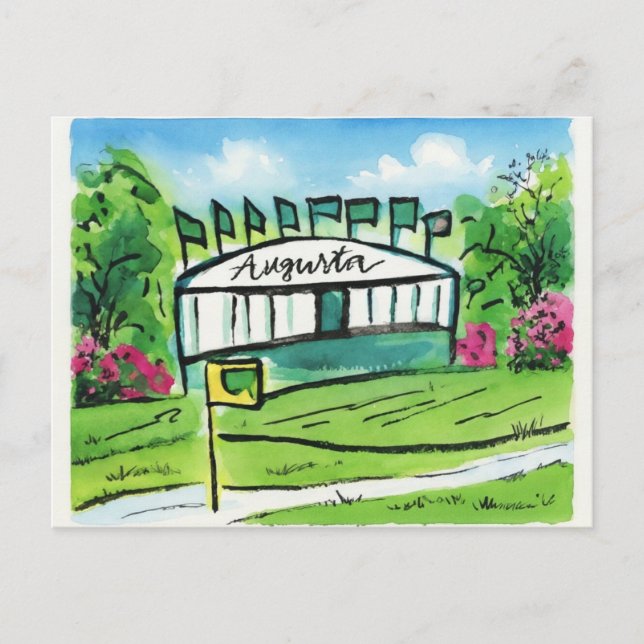 Augusta National Postcardl Postcard (Front)