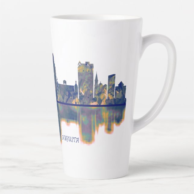 Augusta Skyline Latte Mug (Right)