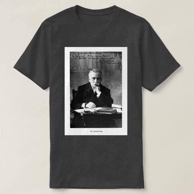 Auguste Escoffier  T-Shirt (Design Front)