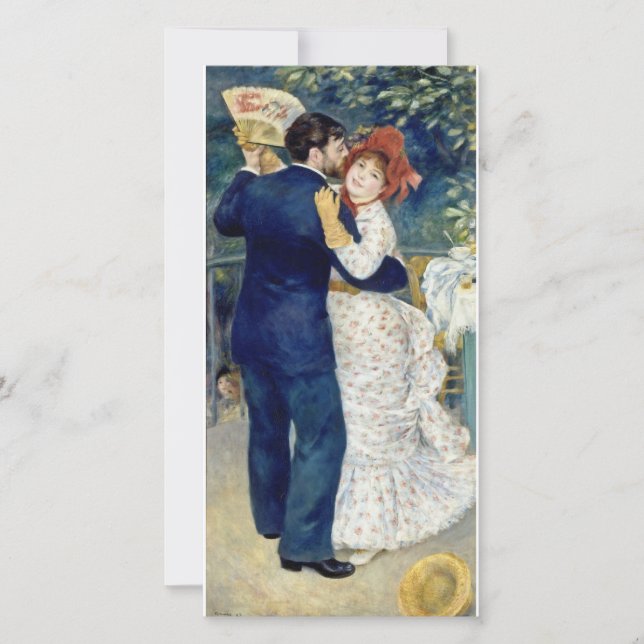 Auguste Renoir - Country Dance Holiday Card (Front)