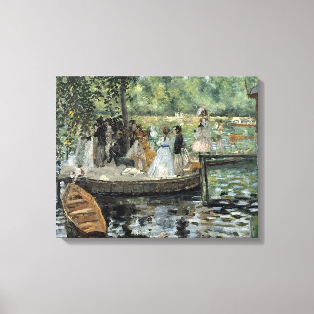 Auguste Renoir -  La Grenouillere Canvas Print (Front)