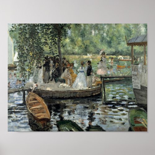 Auguste Renoir _  La Grenouillere Poster