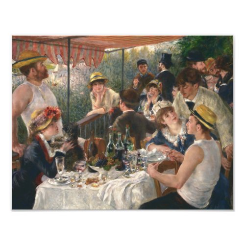 Auguste Renoir _ Luncheon of the Boating Party Photo Print