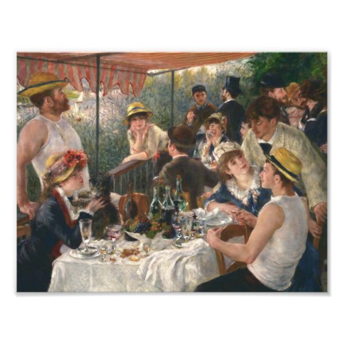 Auguste Renoir _ Luncheon of the Boating Party Photo Print