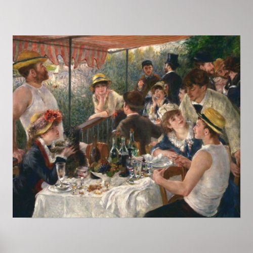 Auguste Renoir _ Luncheon of the Boating Party Poster