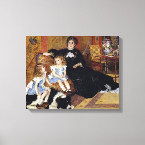 Auguste Renoir Madame Georges Charpentier Canvas Print