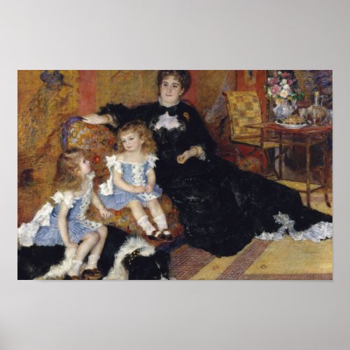 Auguste Renoir _ Madame Georges Charpentier Poster