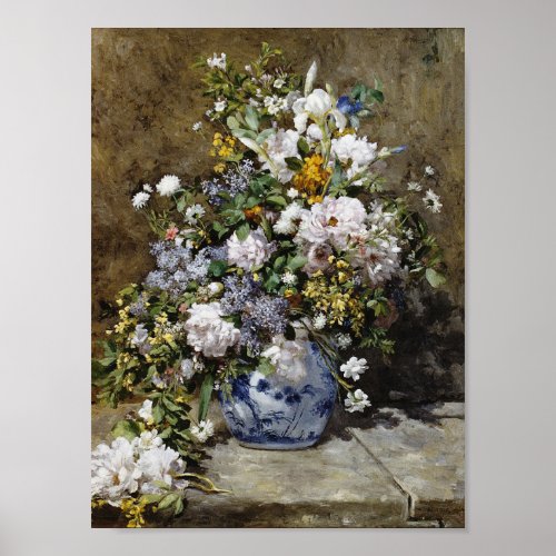 Auguste Renoir _ Spring Bouquet Poster