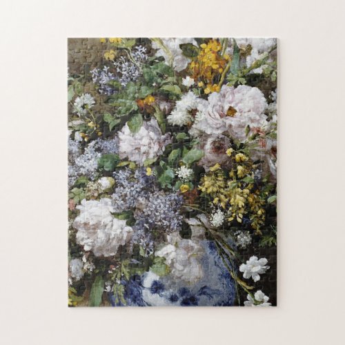 Auguste Renoir _ Spring Bouquet Spring Jigsaw Puzzle