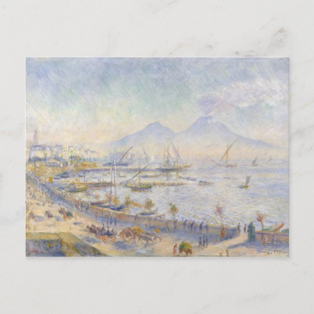 Auguste Renoir - The Bay of Naples Postcard (Front)
