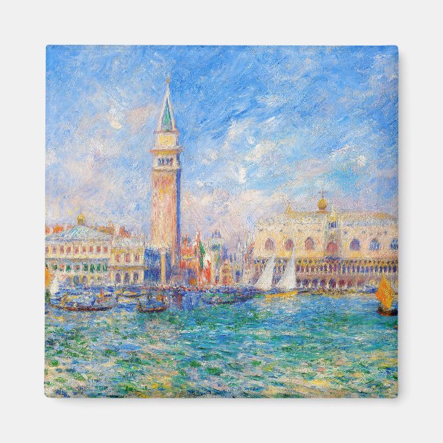 Auguste Renoir - The Doges Palace Venice Magnet (Front)