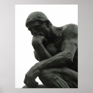 Auguste Rodin The Pensieve Poster