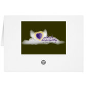 August's Birth Flower-Customize Cards (Back Horizontal)