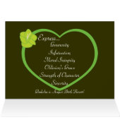 August's Birth Flower-Customize Cards (Inside Horizontal (Top))