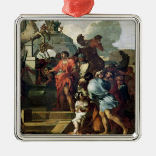 Augustus  before the Tomb of Alexander III Metal Ornament