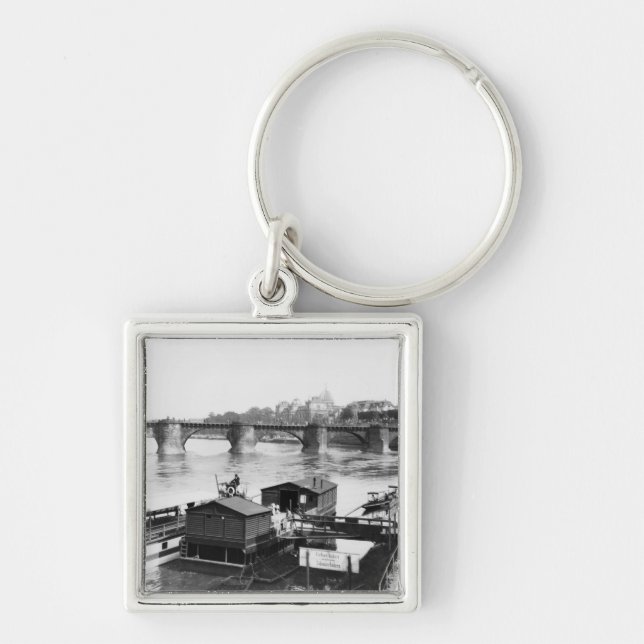 Augustus Bridge, Dresden, c.1910 Keychain (Front)