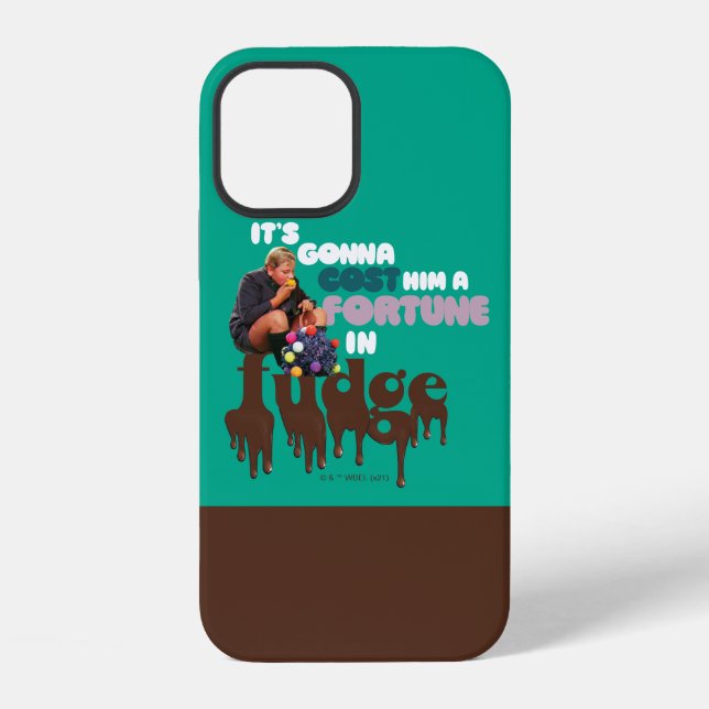 Augustus Gloop - A Fortune in Fudge Iphone Case (Back)