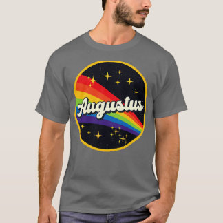 Augustus Rainbow In Space Vintage Style T-Shirt