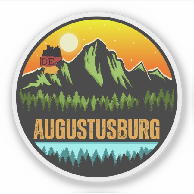 Augustusburg, Germany Sticker (Front)