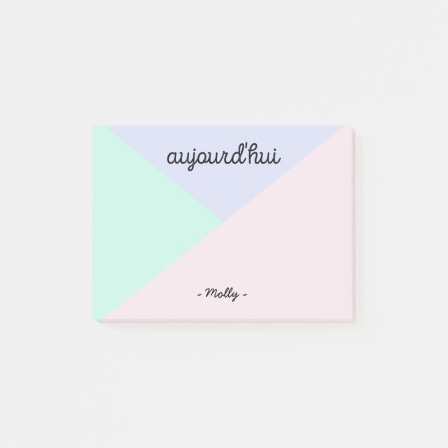 Aujourd'hui Note (Front)