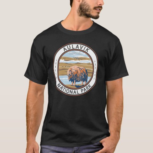 Aulavik National Park Canada Musk Ox Vintage T_Shirt