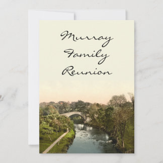 Auld Brig O'Doon, Ayrshire, Scotland Invitation