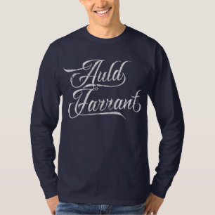 Auld Farrant Doric Dialect Tee Shirt, Scottish