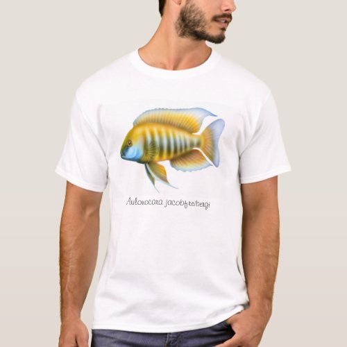 Aulonocara African Peacock Cichlid T_Shirt