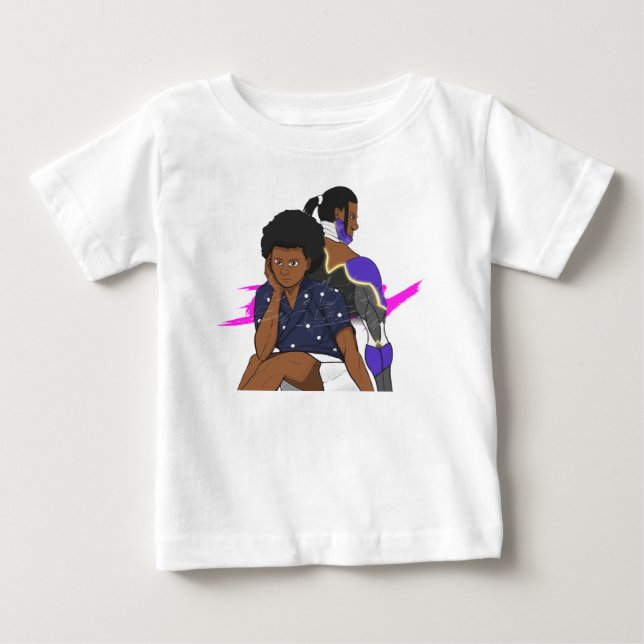 AULT Designs - Baby Girl Hazel Graphic Tees | Part (Front)