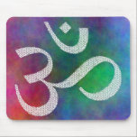 Aum Colorful OM Mouse Pad<br><div class="desc">Aum OM</div>