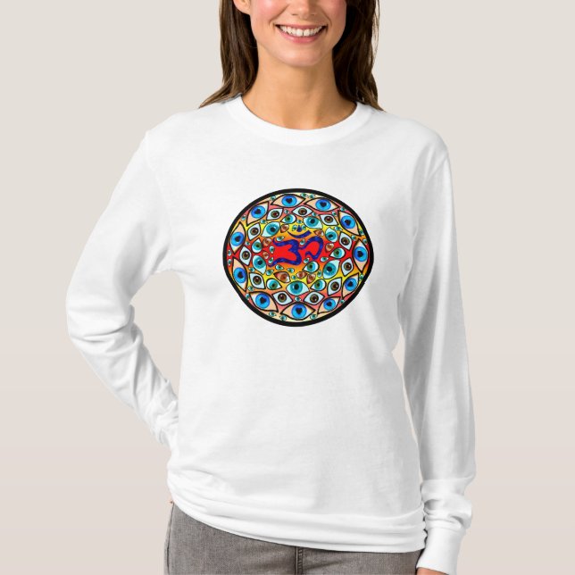 Aum Eyes Femme Hoody (Front)