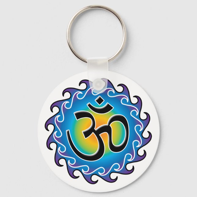 Aum Keychain (Front)
