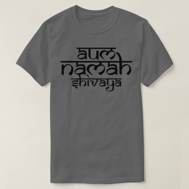 Aum Namah Shivaya T-Shirt (Design Front)